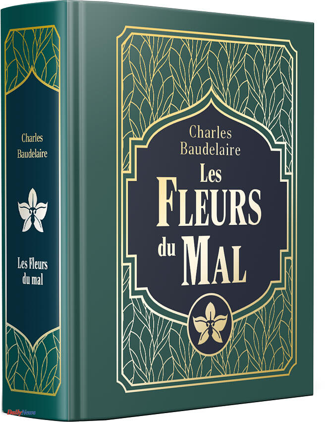 “Les Fleurs du mal” or raw beauty, first volume of a collection of essential literature published by “Le Monde”