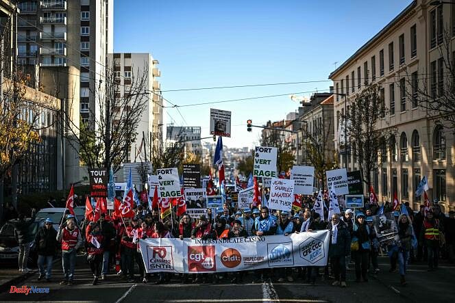 Casino: a demonstration in Saint-Etienne in support of the group's employees