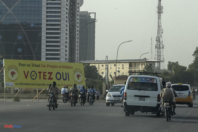 A constitutional referendum in Chad for an end to military rule promised in 2024