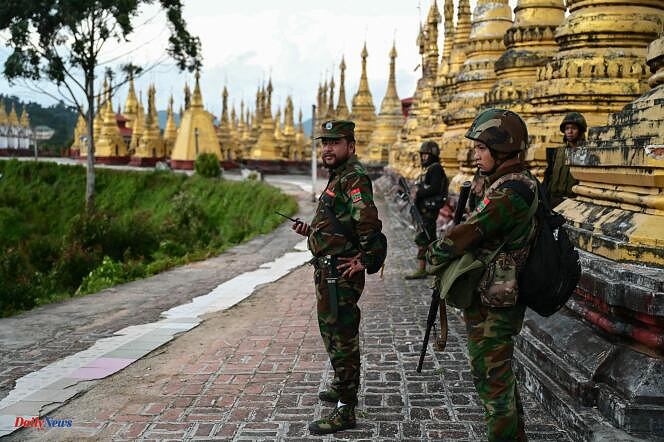 In Burma, ethnic minority fighters announce having taken the town of Namhsan
