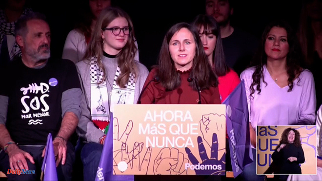 Politics Podemos launches Irene Montero as a candidate for the battle against Sumar in the European elections