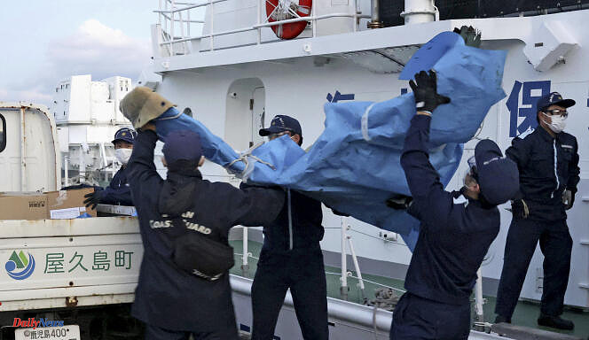 In Japan, human “remains” found at sea after the crash of an American military aircraft