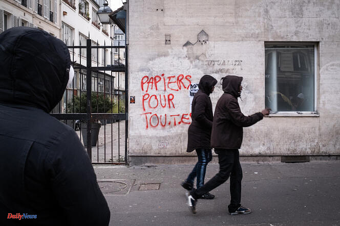 “Immigration” law: blockades of high schools and demonstration of young people in Paris