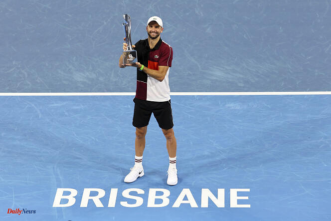 Tennis: winner in Brisbane, Grigor Dimitrov makes an impression one week before the Australian Open