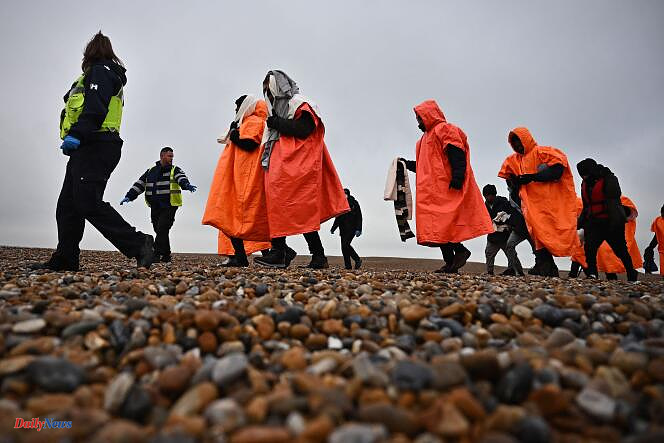 Nearly 30,000 migrants crossed the Channel illegally in 2023, British government welcomes sharp drop