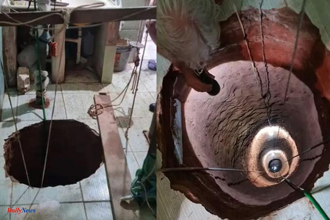 Brazil A man dreams that there is gold under his house, digs a 40-meter well in the kitchen to find it and dies after falling into it