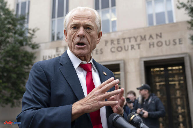 Peter Navarro, close to Donald Trump, convicted of obstructing the Congressional investigation into the assault on the Capitol