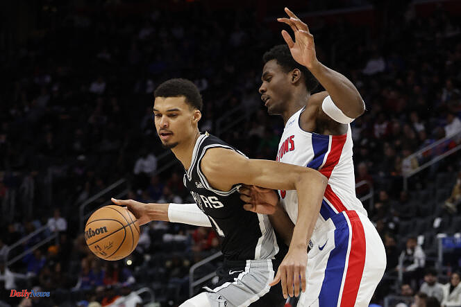 NBA: Victor Wembanyama achieves the first triple double of his career with San Antonio, at the expense of Detroit