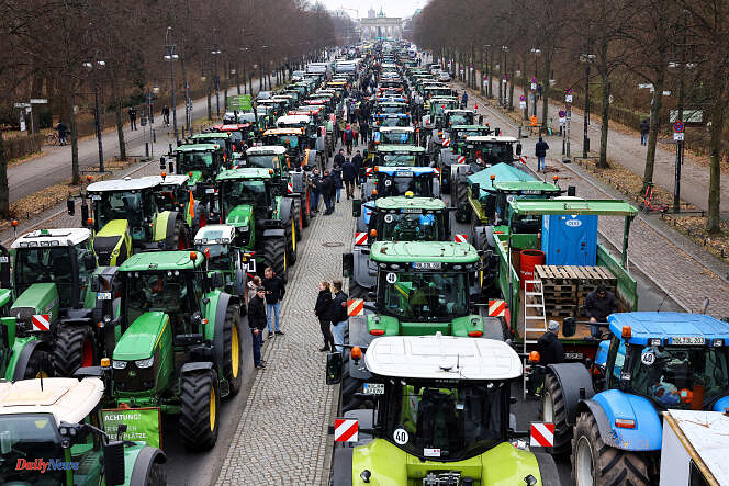 In Germany, farmers demonstrate across the country to preserve subsidies to the sector