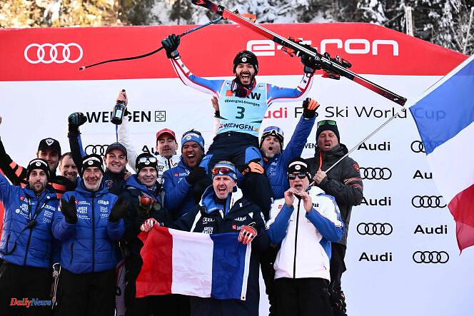 Alpine skiing: Cyprien Sarrazin signs his second victory of the season, concerns for Alexis Pinturault