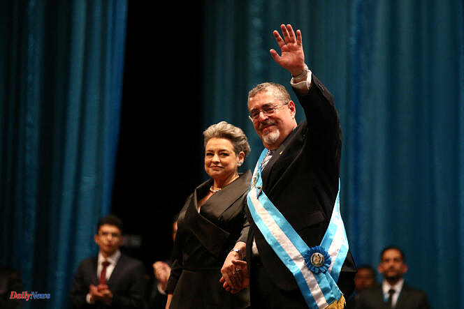 In Guatemala, social democrat Bernardo Arevalo installed as new president