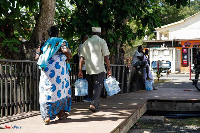 In Mayotte, water will be distributed every other day from Monday, the prefect announcing to reduce cuts