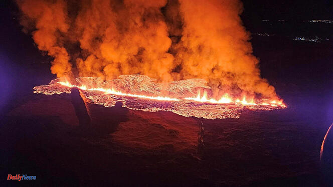 In Iceland, new eruption of the Sundhnjukagigar volcano