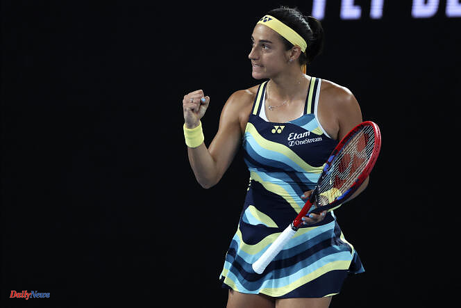 Caroline Garcia wins without trembling against Naomi Osaka in the first round of the Australian Open