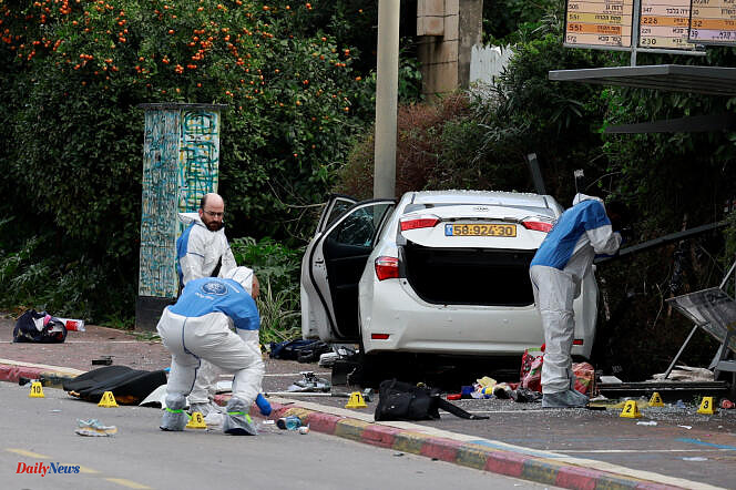 In Israel, a car attack leaves at least one dead and more than a dozen injured near Tel Aviv