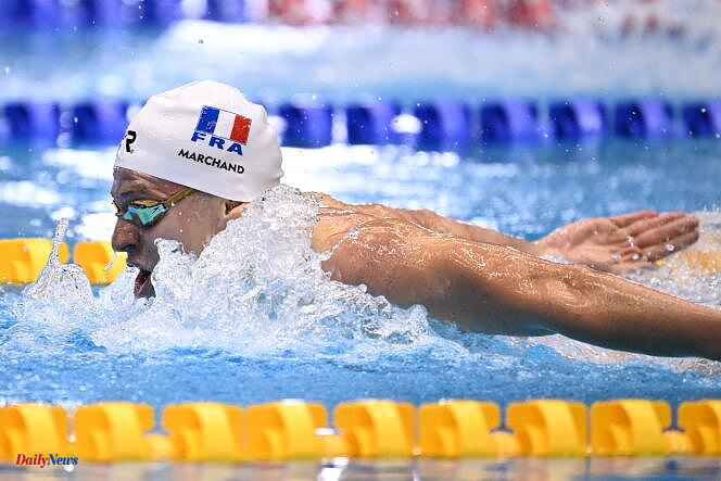 Paris 2024: the program of swimming events modified to take into account versatility Léon Marchand