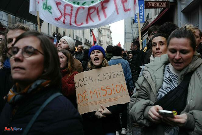 Amélie Oudéa-Castéra facing her first teachers’ strike