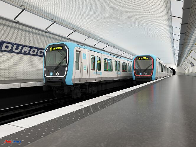 Parisian metros: the region validates the order for 103 new trains