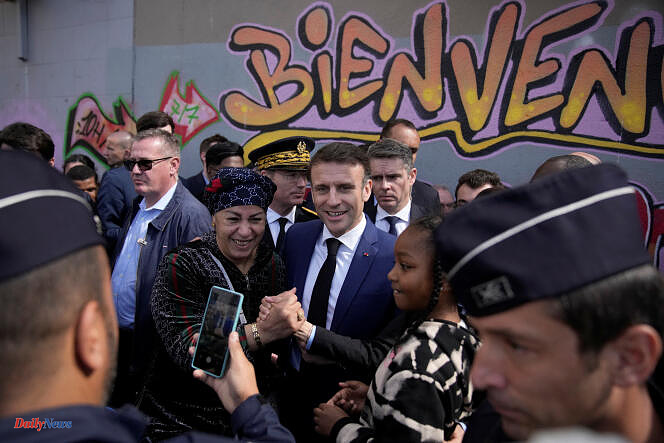 In Marseille, Emmanuel Macron announces “more than 82 arrests” as part of an “unprecedented operation” against drug trafficking