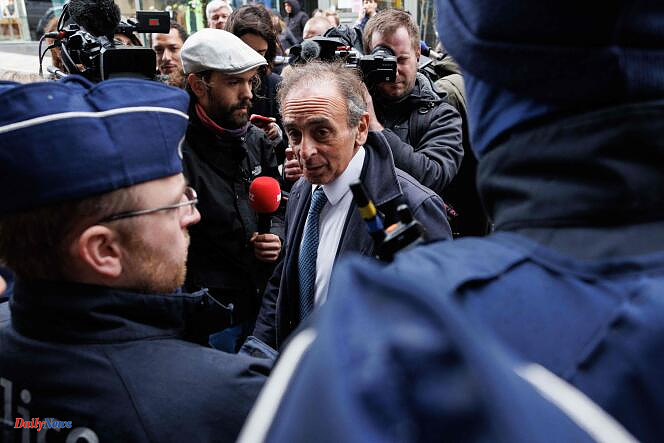 Meeting with Eric Zemmour and Nigel Farage interrupted by police in Brussels