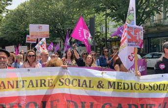 Bordeaux: Medical-Social Workers took to the Streets