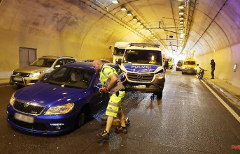 Thuringia: collision in the tunnel: the highway is completely closed