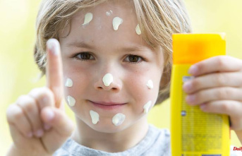 Öko-Test creams children: A sunscreen is "insufficient"
