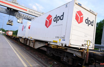Start of freight train project: DPD also sends parcels by rail