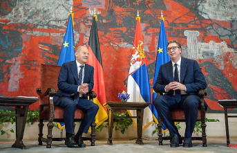 Chancellor on a trip to the Balkans: Scholz calls on Serbia to sanction Russia