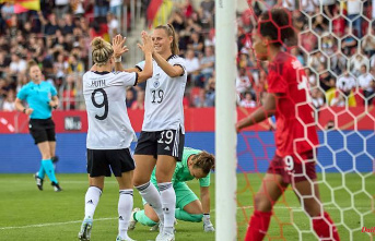 DFB-Elf dominates Switzerland: Bühl hat-trick and goal festival make you want to go to the EM