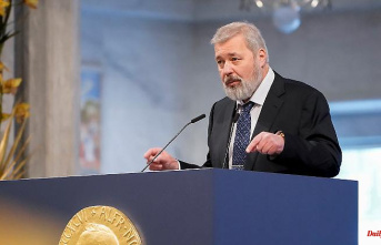 Donation for Ukrainian children: Muratov raises record sum with Nobel Prize medal