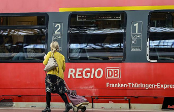Thuringia: 9-euro ticket ensures crowded trains and buses at weekends