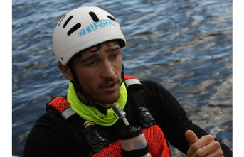 Canoe kayak. The Ardechois Quentin Bonnetain is the world champion in canoe kayak!