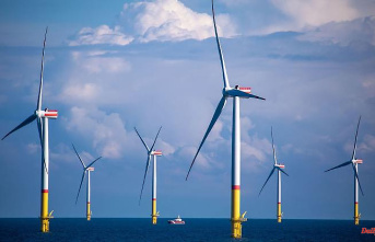 Mecklenburg-Western Pomerania: Huge pile sunk: First foundation for wind farm