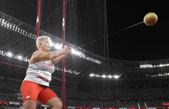 Hammer throw star operated: car thief arrested, injured and then World Cup out