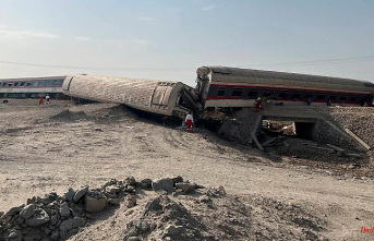 Collision with excavator: 17 people die in train crash in Iran