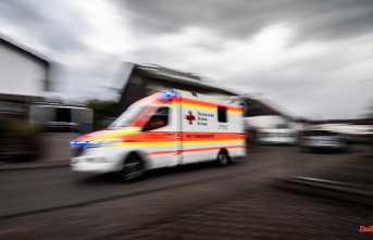North Rhine-Westphalia: Man seriously injured after fire in a garden shed
