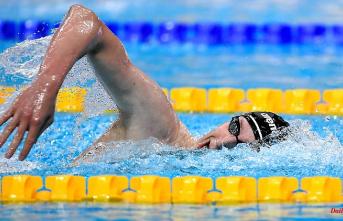 First medal at the swimming world championships: Märtens crawls to silver and cries with happiness