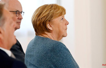 First speech in months: Merkel condemns "barbaric war of aggression"
