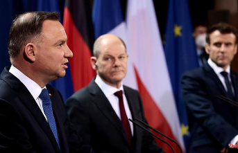 Duda attacks Scholz and Macron: "Did anyone talk to Hitler like that?"