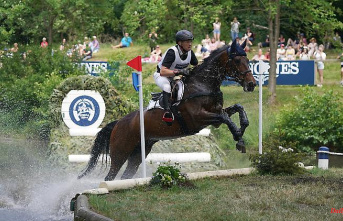German championship title in eventing: Jung rides ahead of everyone on "Highlighter".
