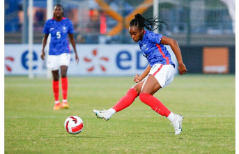 Football / Women's Euro. Marie-Antoinette Katoto is the offensive asset for the Bleues.
