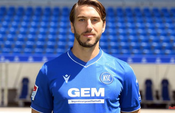 Baden-Württemberg: KSC striker Rapp beckons quick comeback after team training