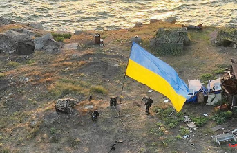 Russia flies new attacks: Ukraine hoists national flag on Snake Island