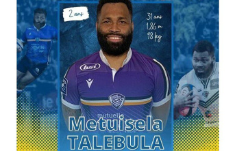 Rugby. National 2: The RCAV attracts Metuisela Talebula to its ranks!