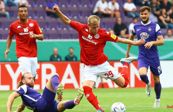 Fourth cup duel against Aue: Mainz thrives on its chances