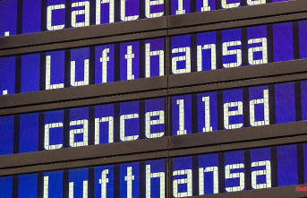 Numerous flights canceled: Lufthansa considers the warning strike to be "unnecessary and excessive"