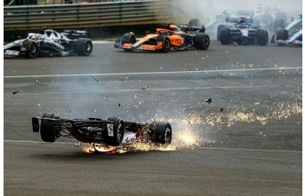 Formula 1. British GP: The halo proves it's effectiveness after Zhou's crash