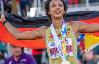 Malaika Mihambo defends long jump title at World Athletics Championships