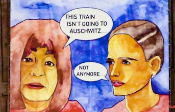 "Train isn't going to Auschwitz": Deutsche Bahn loses Jewish art again